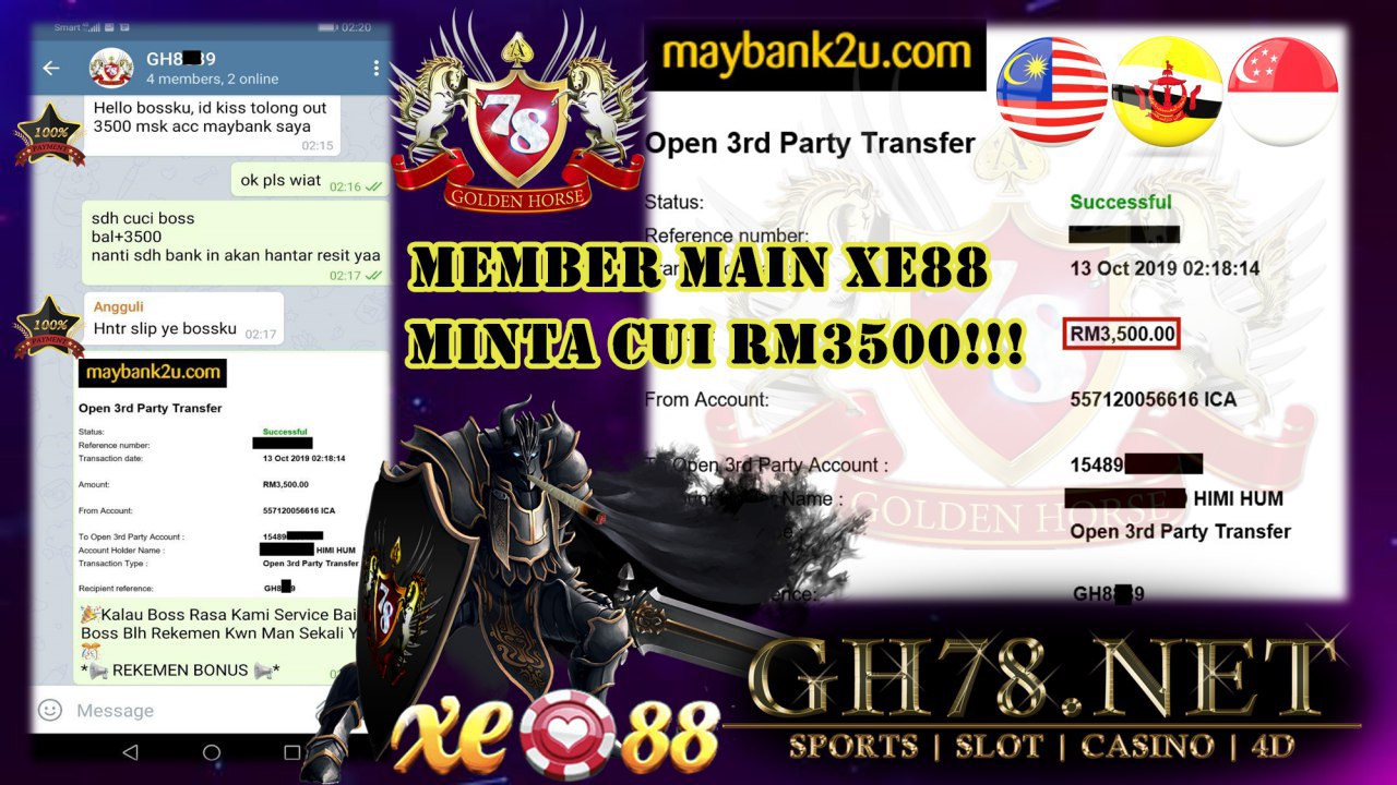 MEMBER MAIN XE88 MINTA CUCI RM3500!!! 