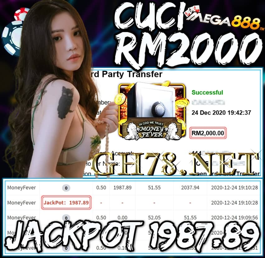 MEMBER MAIN MEGA888 CUCI RM2000 !!!