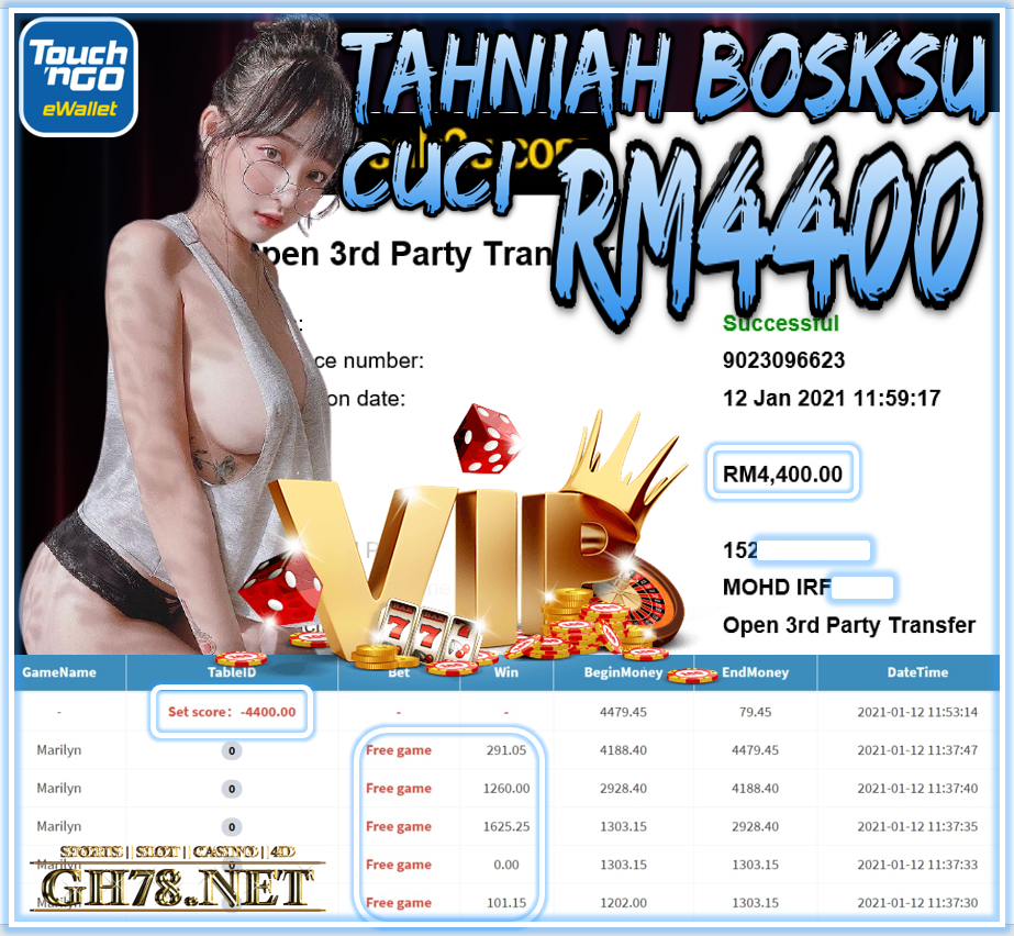 MEMBER MAIN PUSSY888 CUCI RM4400 !!!