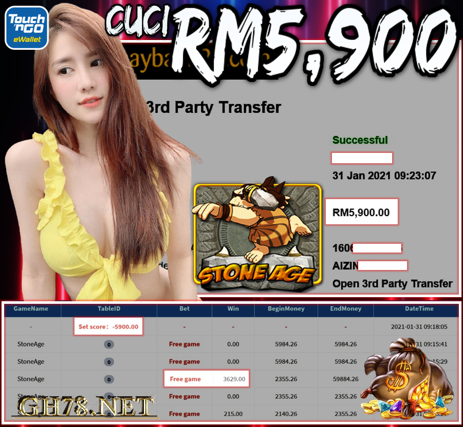 MEMBER MAIN MEGA888 CUCI RM5,900 !!!