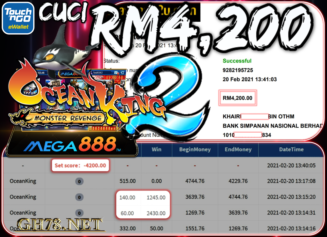 MEMBER MAIN MEGA888 